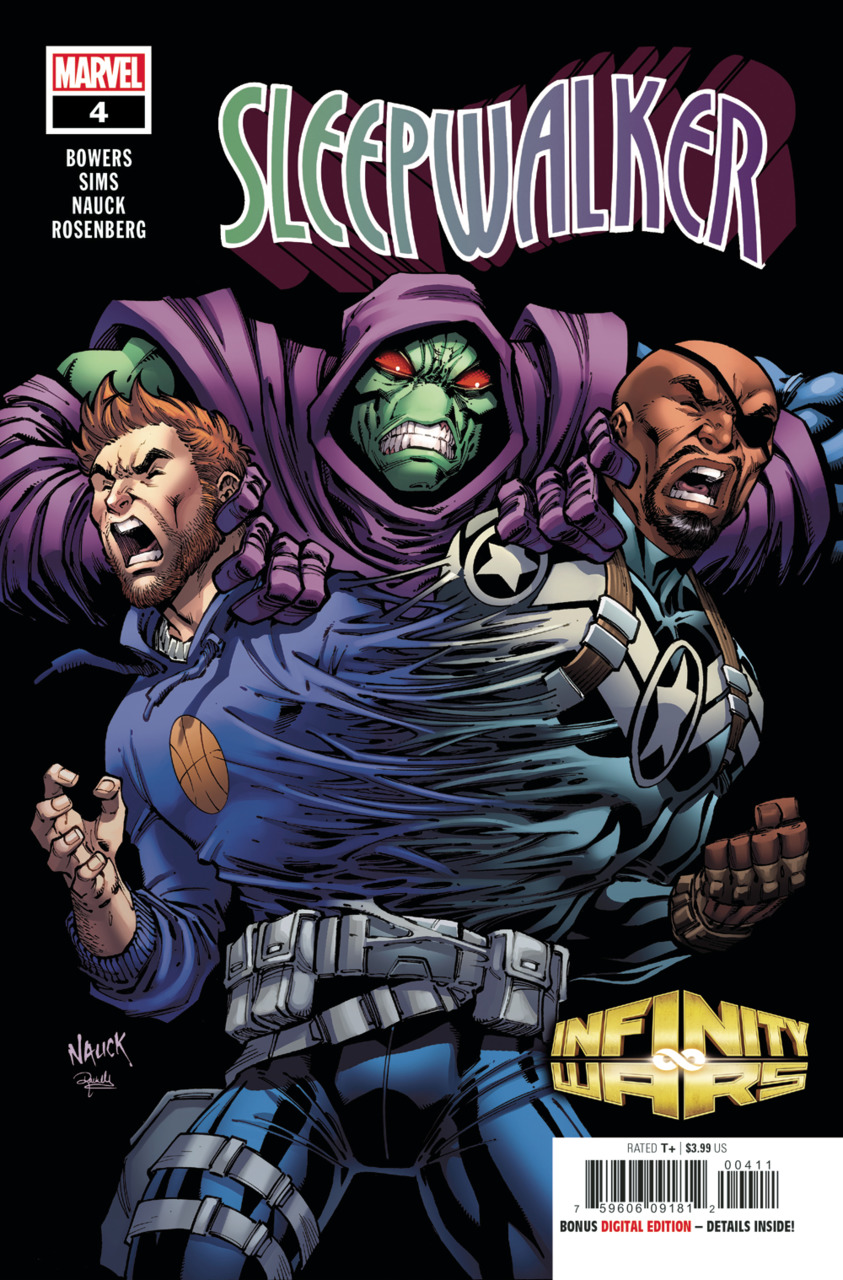 Infinity Wars: Sleepwalker #4 cover