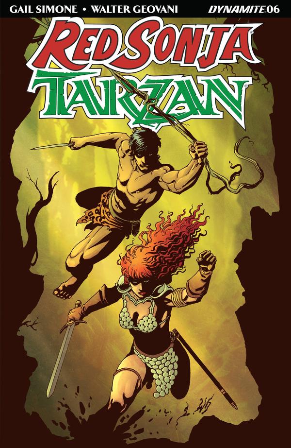 Red Sonja / Tarzan #6 cover