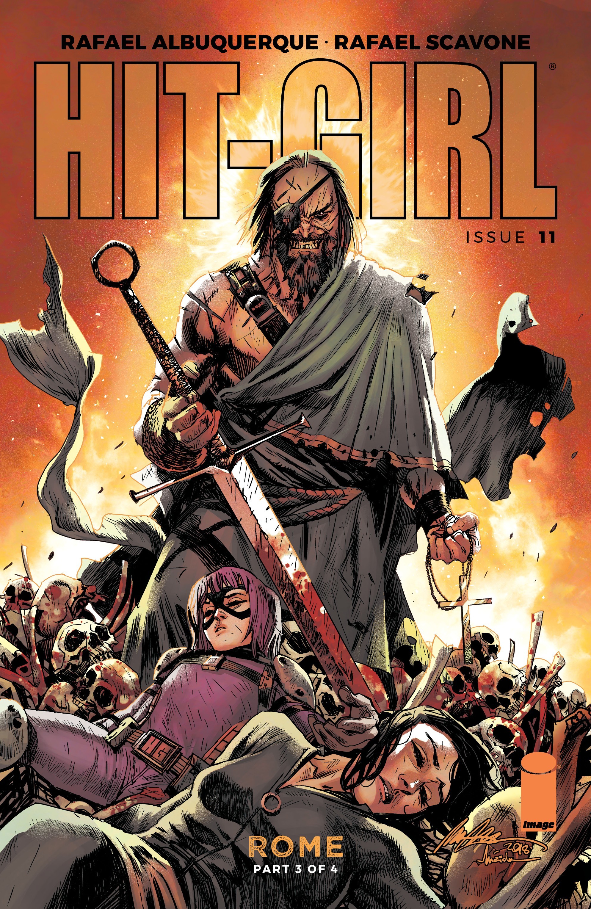 Hit-Girl #11 cover
