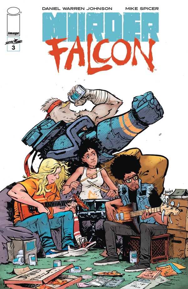 Murder Falcon #3 cover