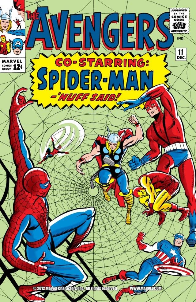 The Avengers #11 cover