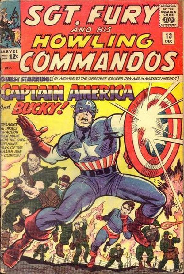 Sgt. Fury #13 cover
