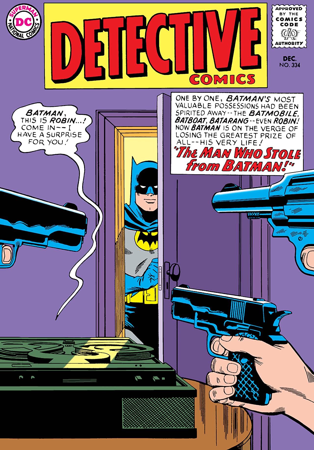 Detective Comics #334 cover