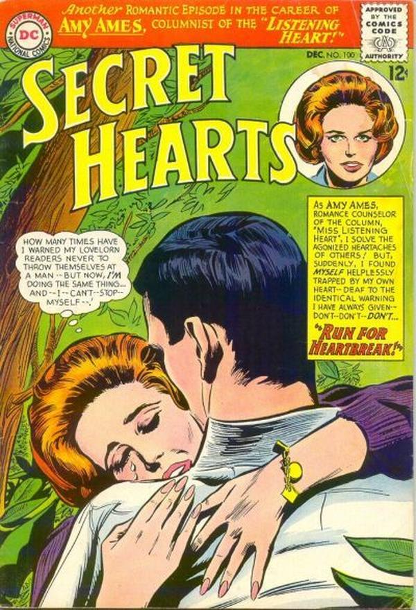 Secret Hearts #100 cover