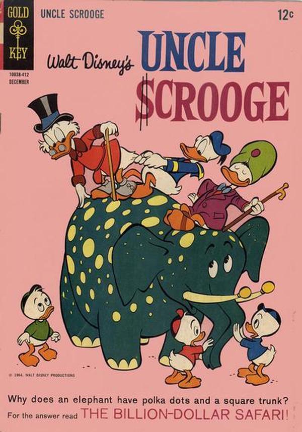 Walt Disney Uncle Scrooge #54 cover