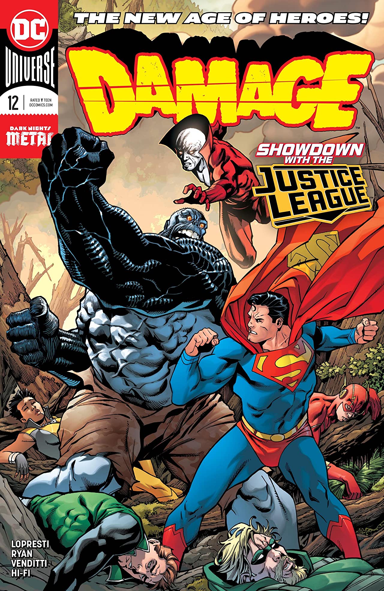 Damage #12 cover