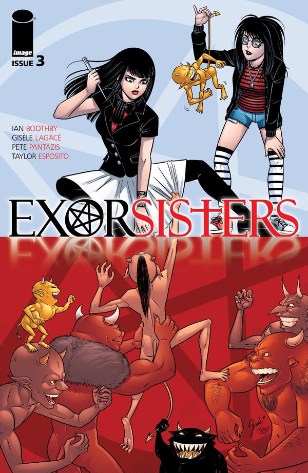 Exorsisters #3 cover