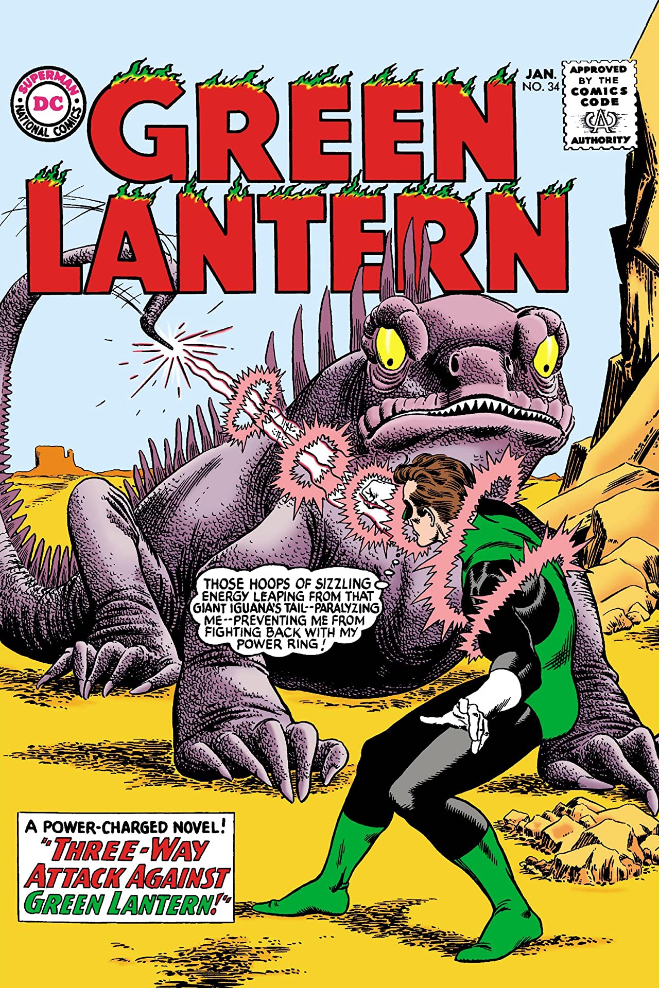 Green Lantern #34 cover
