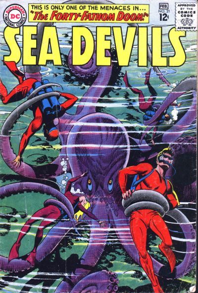 Sea Devils #21 cover