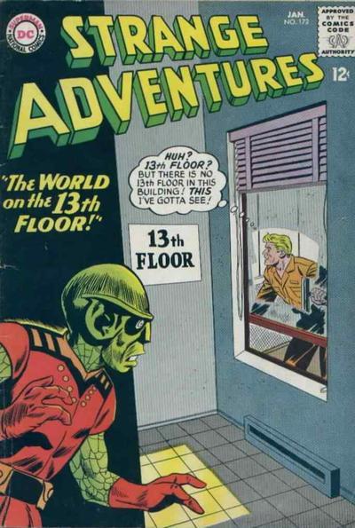 Strange Adventures #172 cover