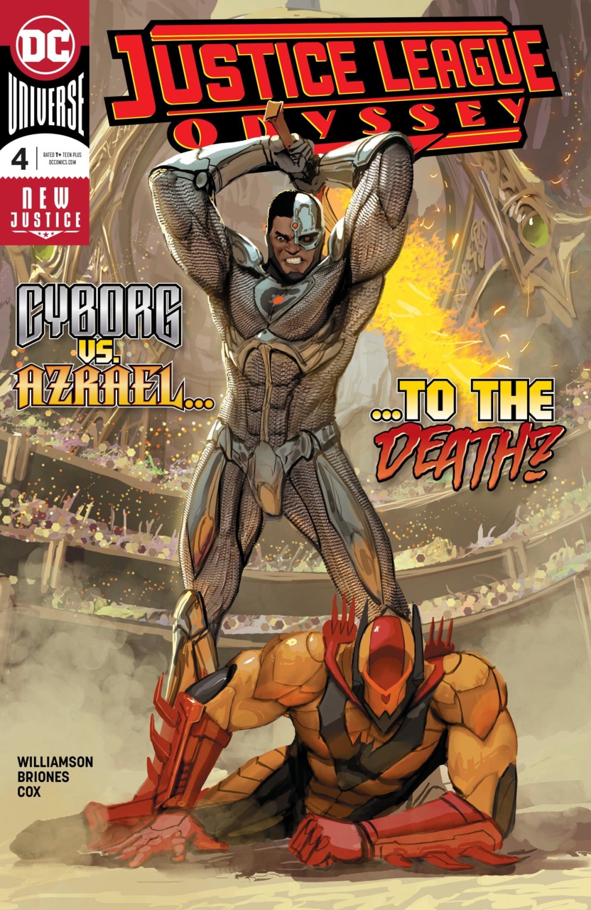 Justice League Odyssey #4 cover