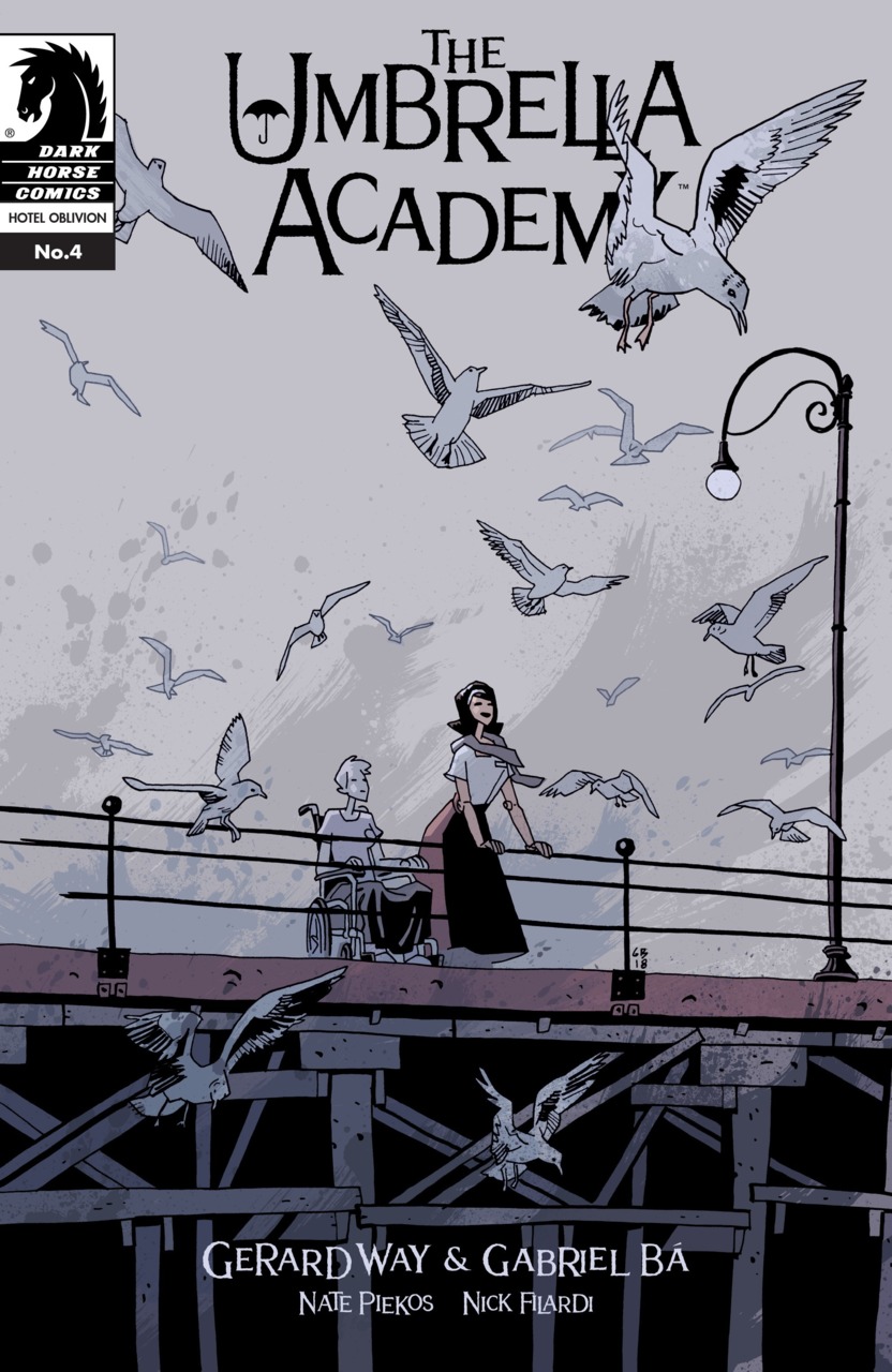 The Umbrella Academy: Hotel Oblivion #4 cover