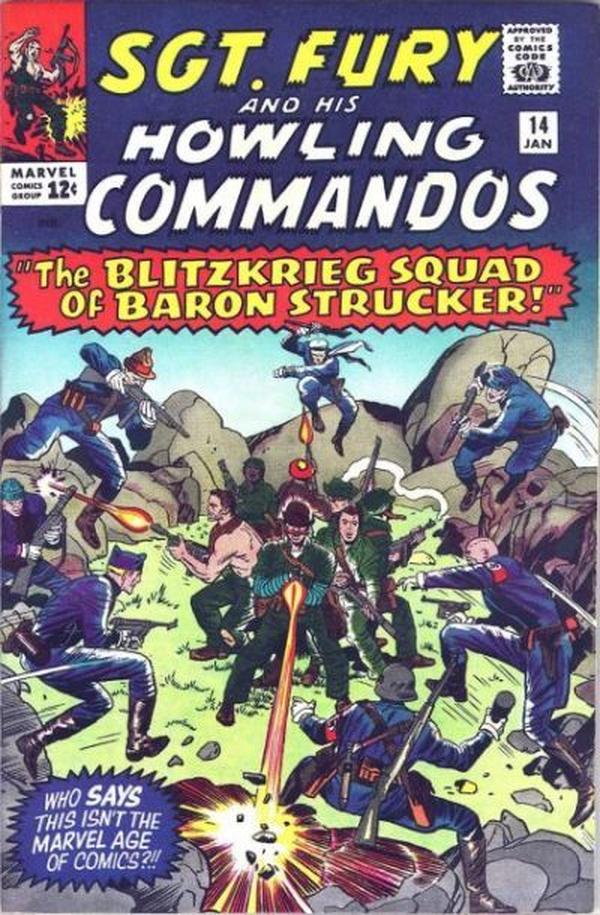 Sgt. Fury #14 cover