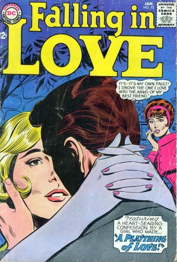 Falling in Love #72 cover