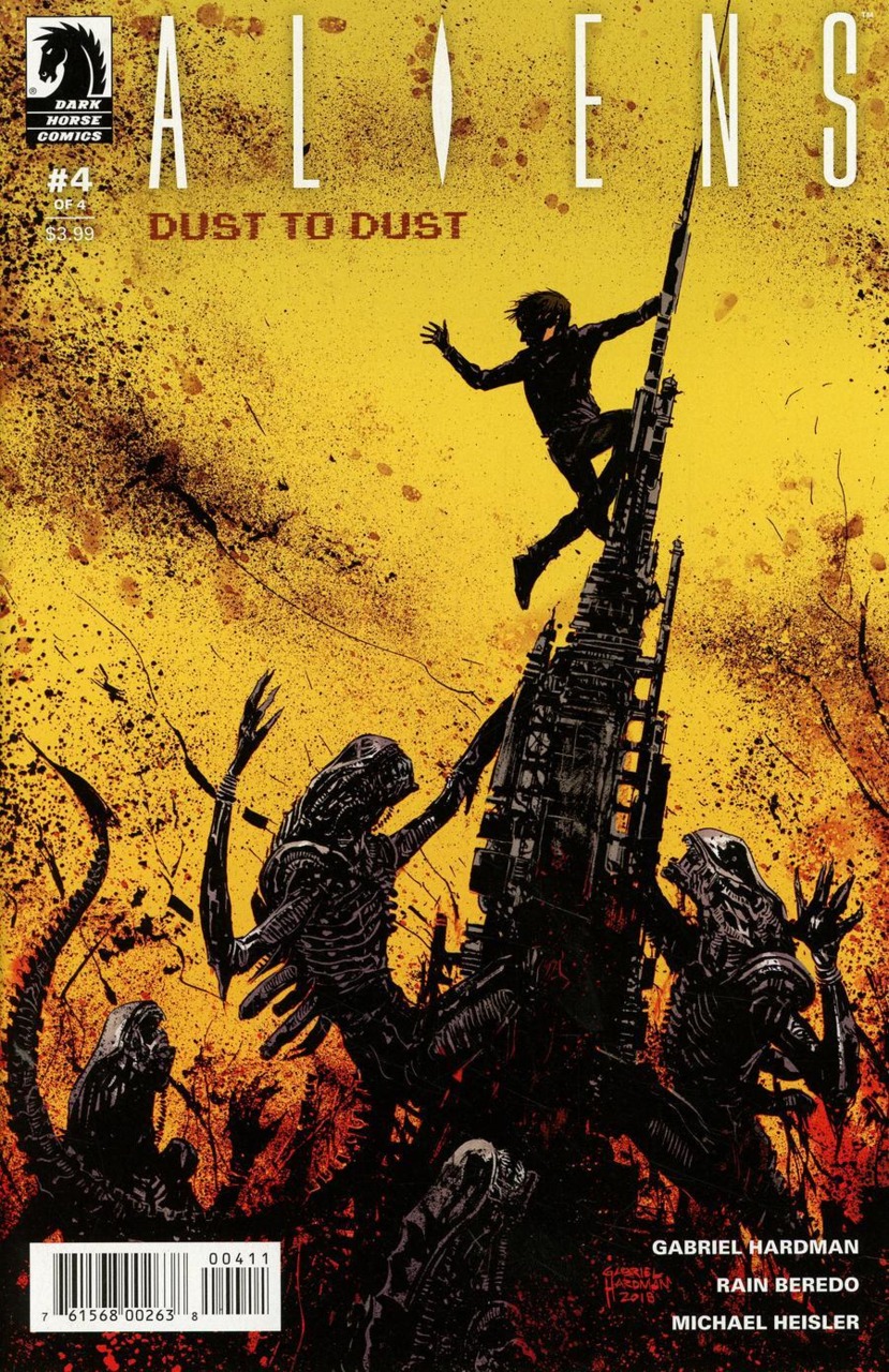 Aliens: Dust to Dust #4 cover