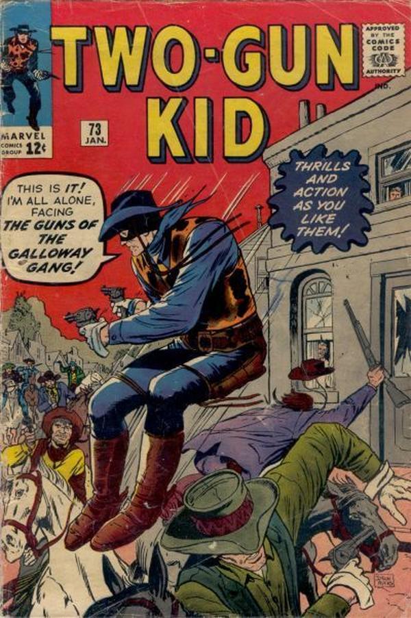 Two Gun Kid #73 cover