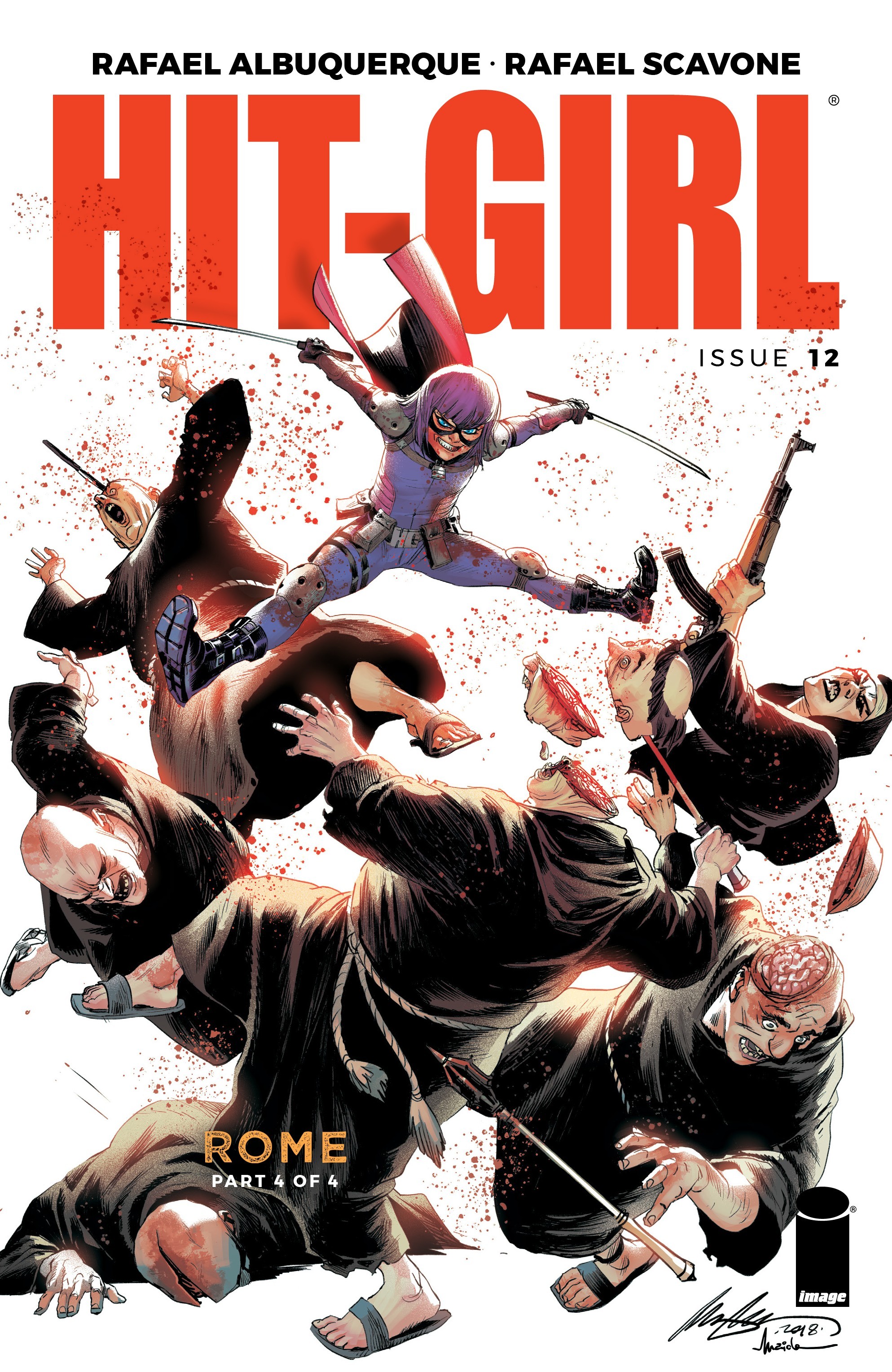 Hit-Girl #12 cover