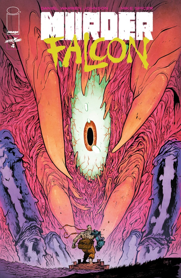 Murder Falcon #4 cover