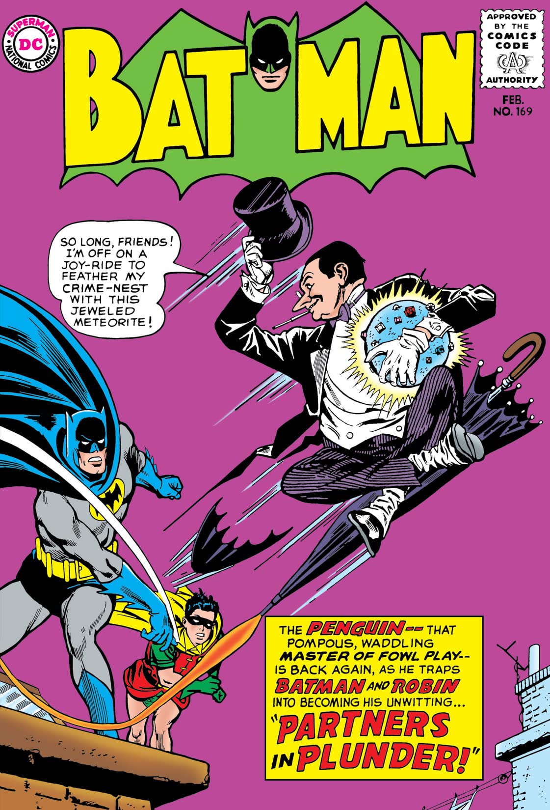 Batman #169 cover