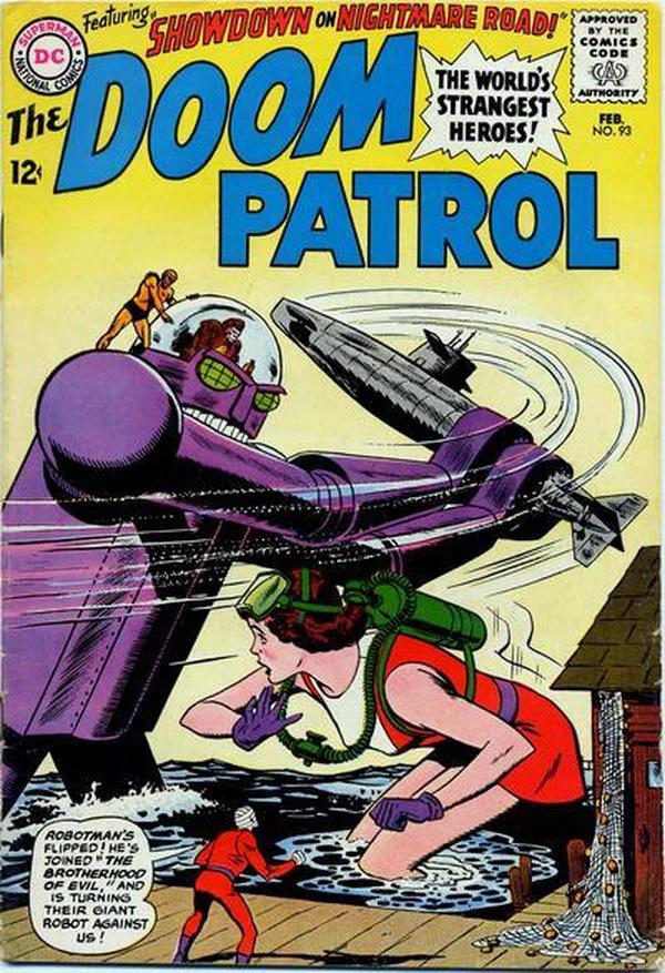 The Doom Patrol #93 cover