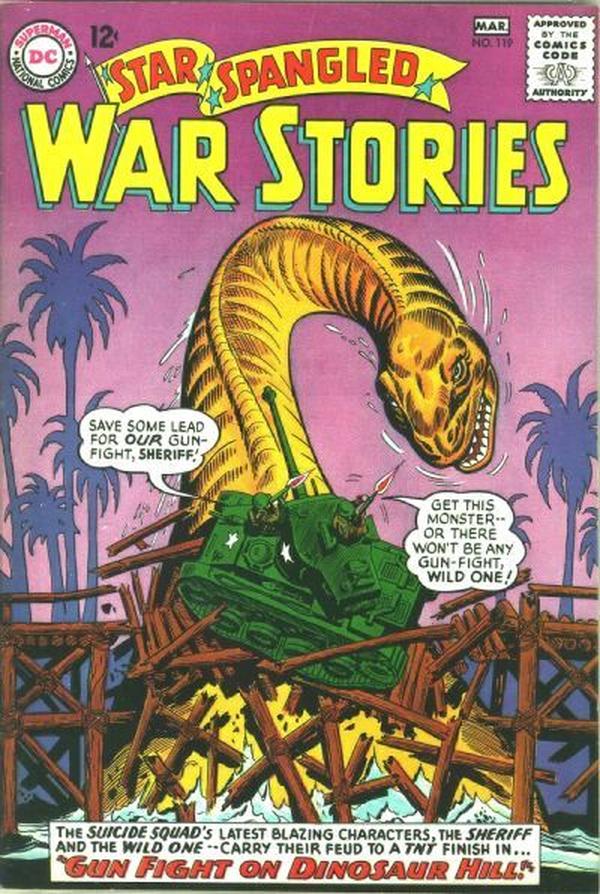Star Spangled War Stories #119 cover