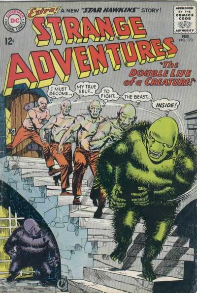 Strange Adventures #173 cover