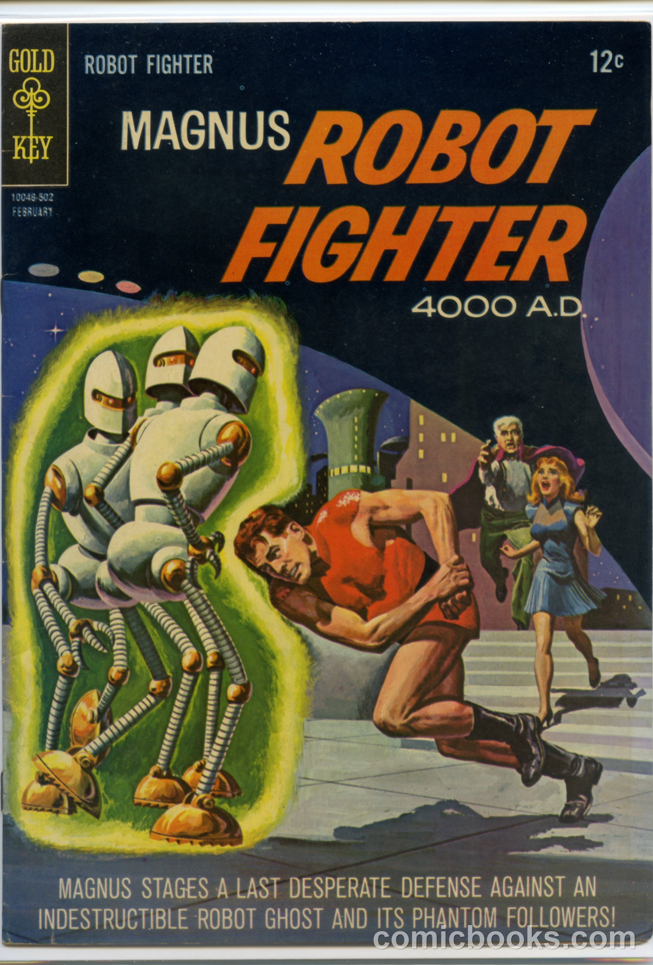 Magnus, Robot Fighter #9 cover