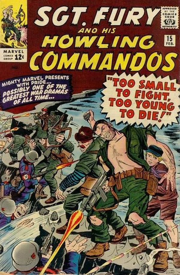 Sgt. Fury #15 cover