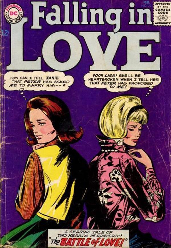 Falling in Love #73 cover