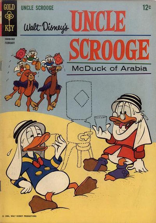 Walt Disney Uncle Scrooge #55 cover