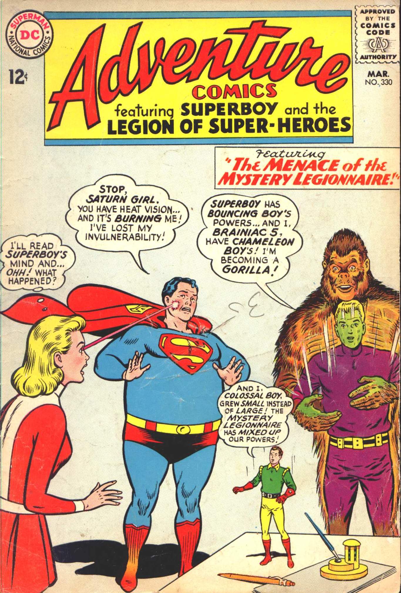 Adventure Comics #330 cover