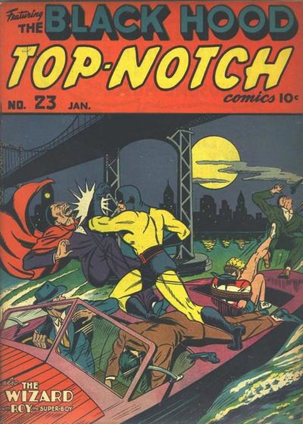 Top Notch Comics #23 cover