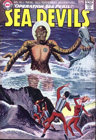 Sea Devils #22 cover