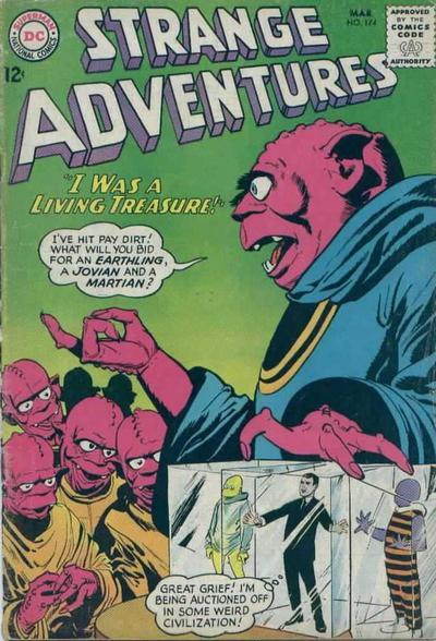 Strange Adventures #174 cover