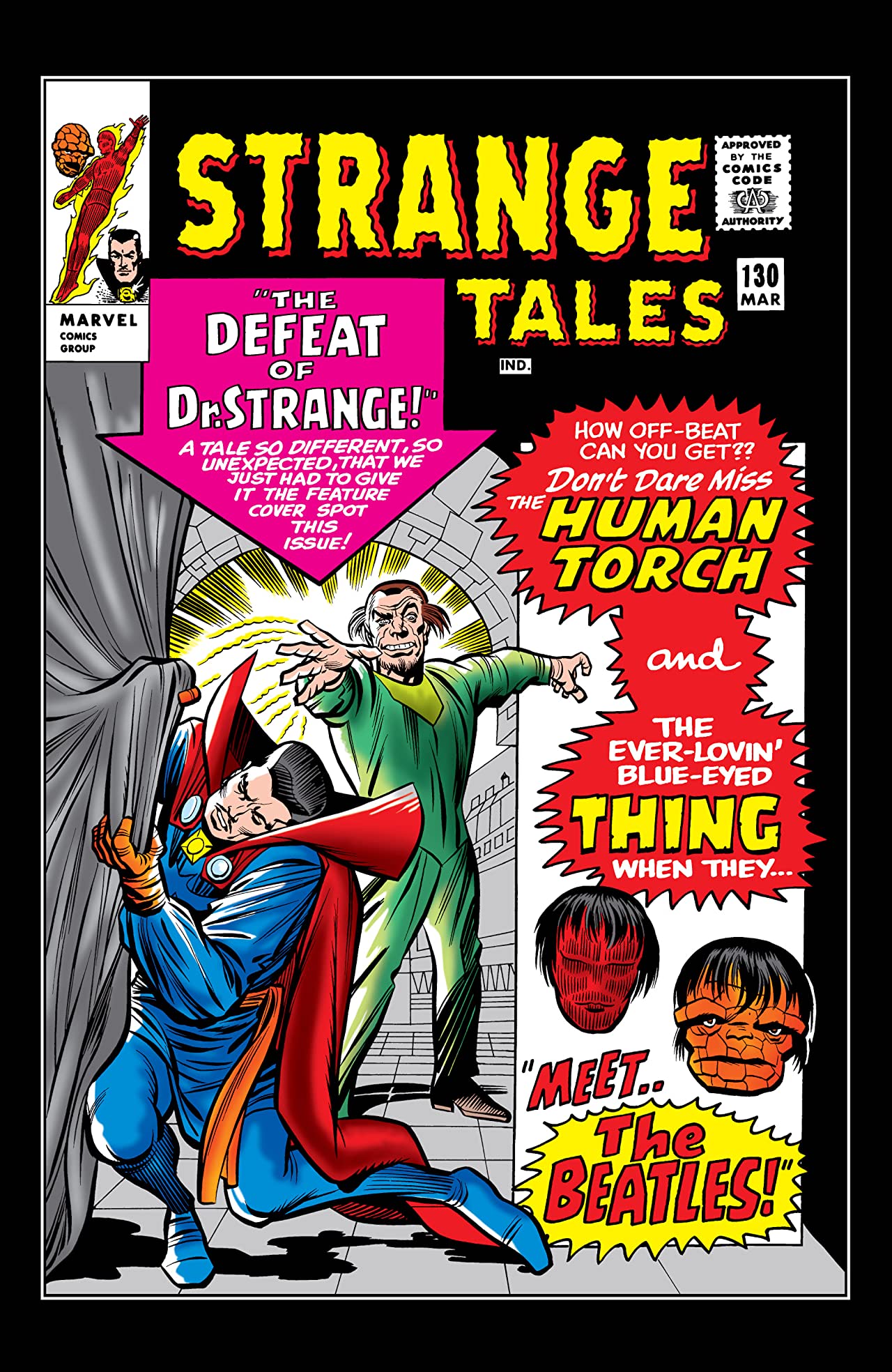 Strange Tales #130 cover