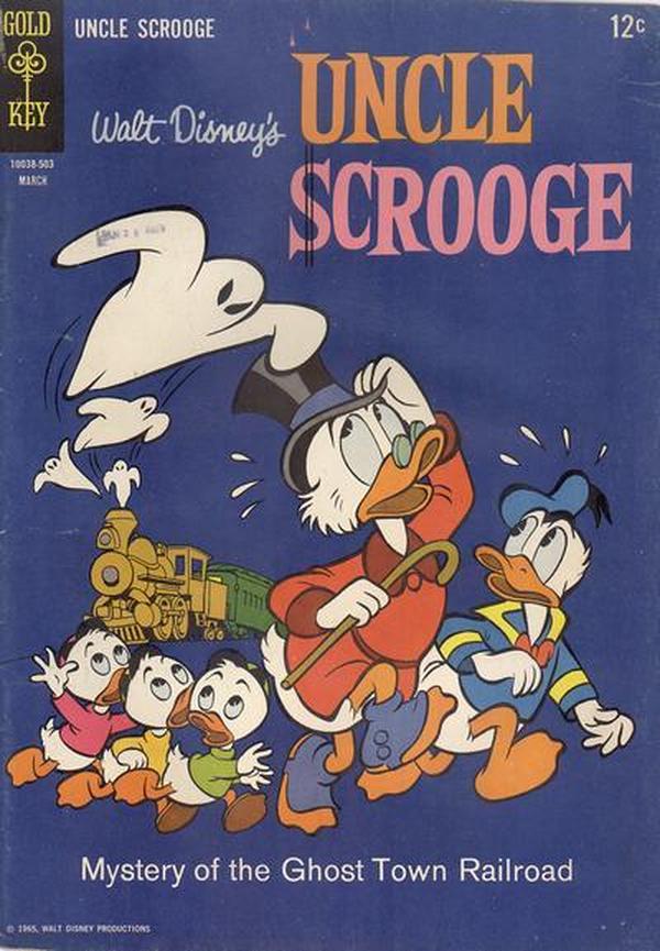 Walt Disney Uncle Scrooge #56 cover