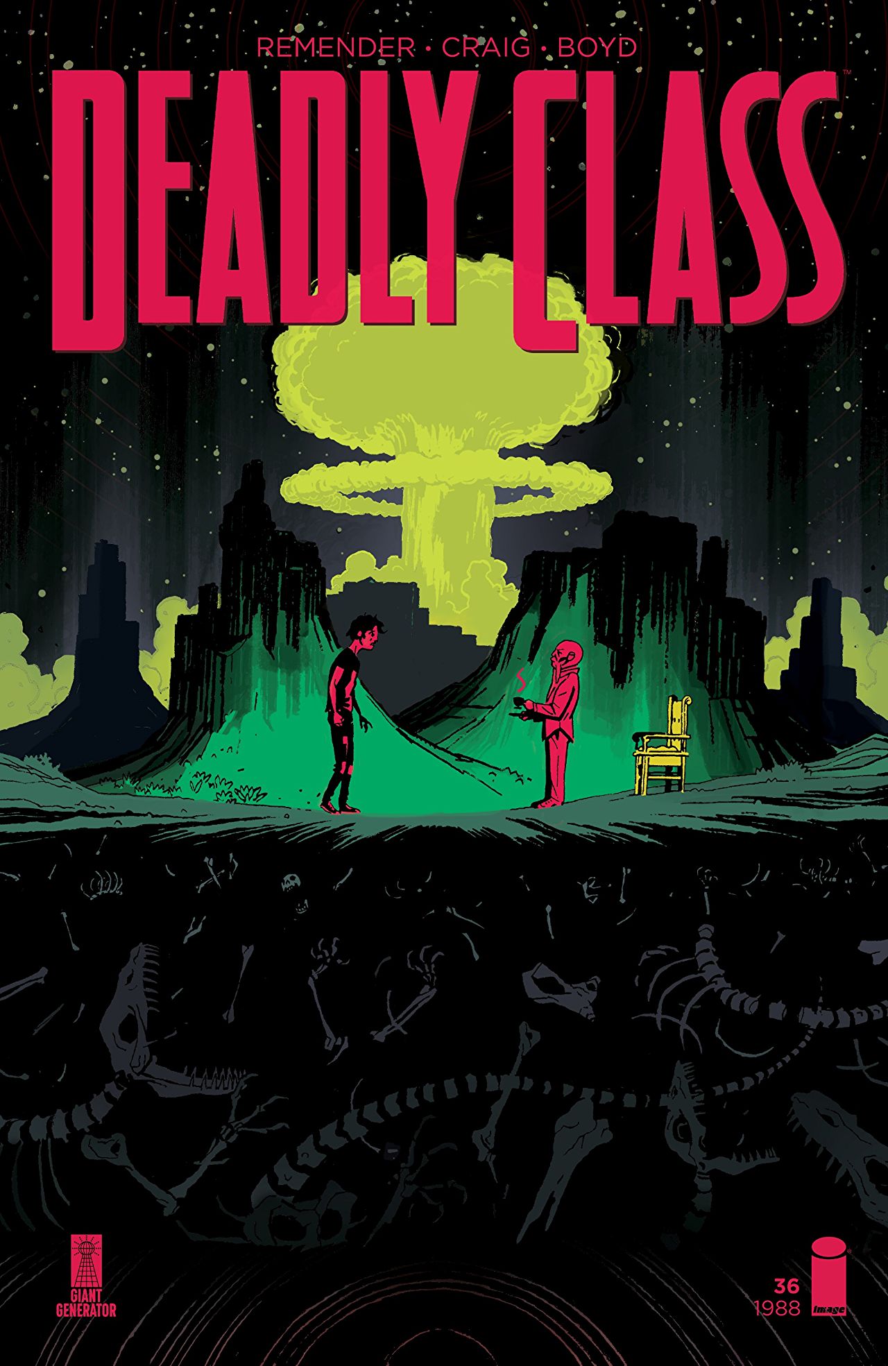 Deadly Class #36 cover