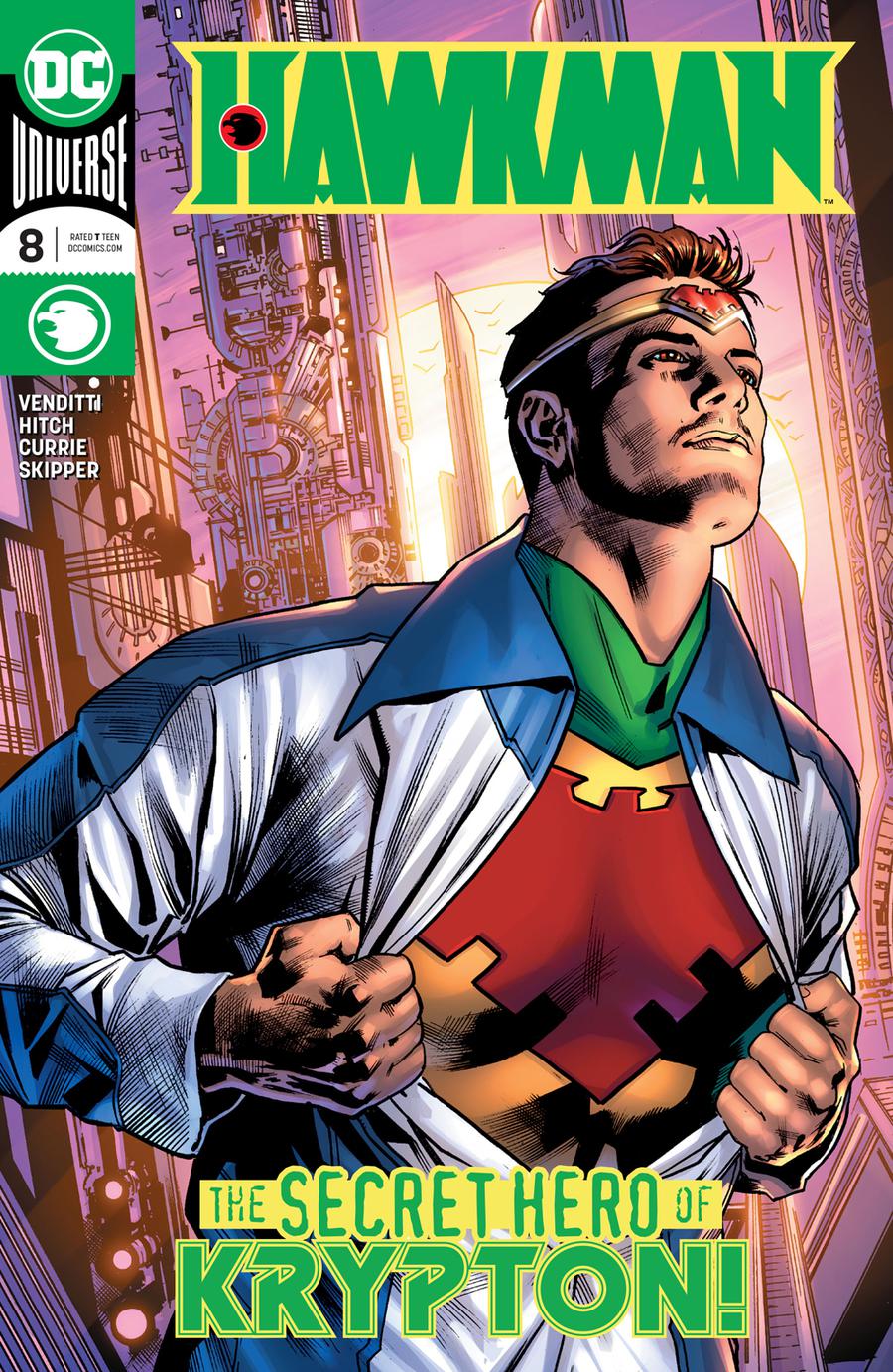 Hawkman #8 cover