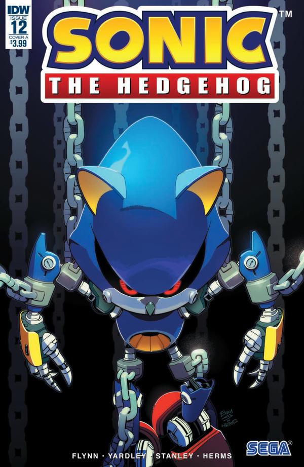 Sonic the Hedgehog #12 cover