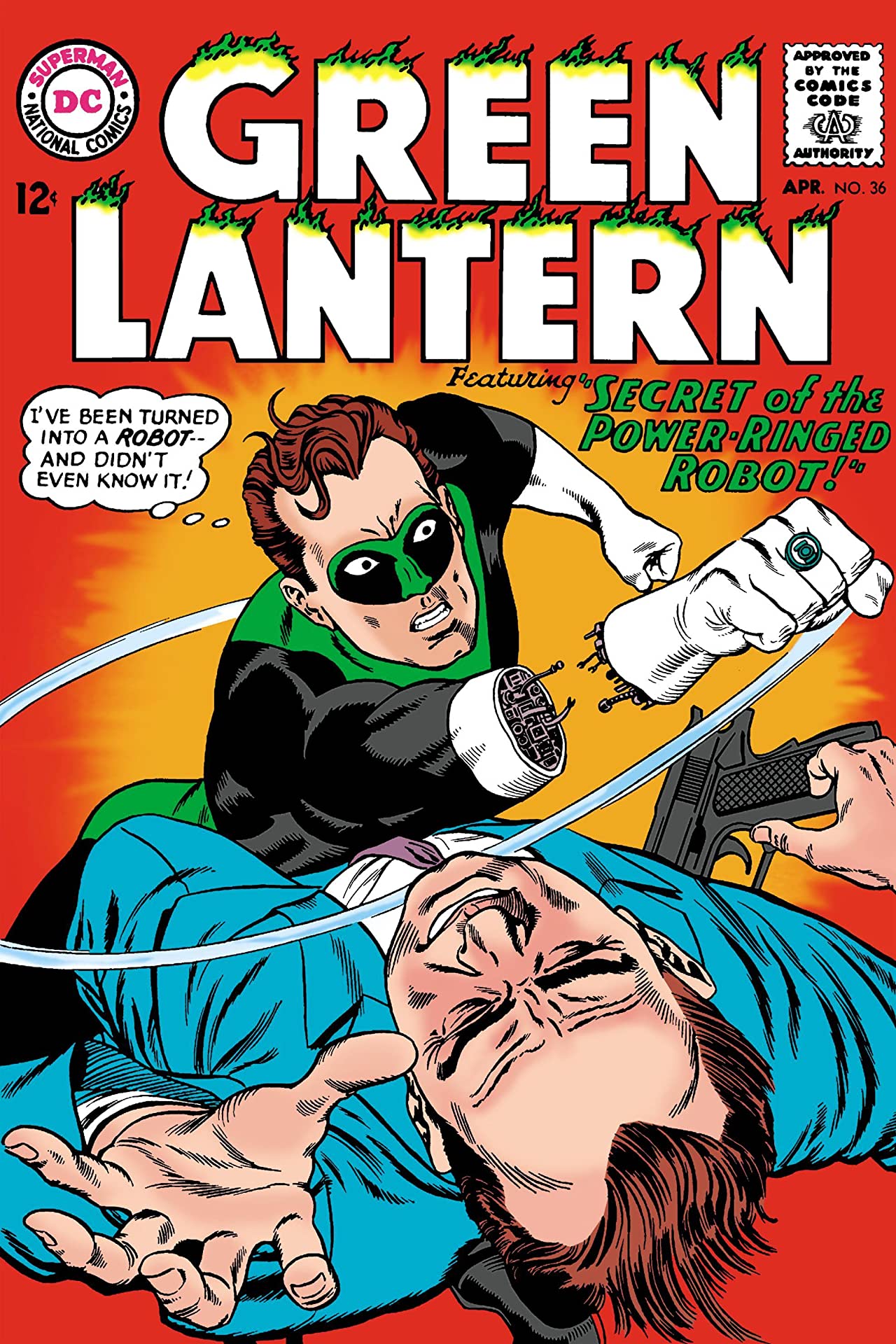 Green Lantern #36 cover