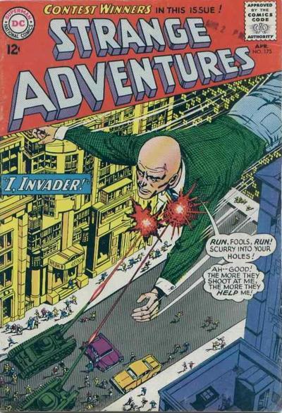 Strange Adventures #175 cover