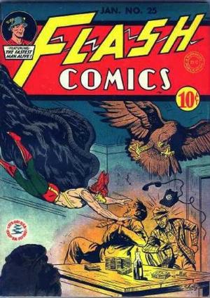Flash Comics #25 cover