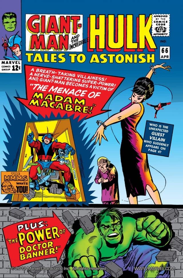Tales to Astonish #66 cover