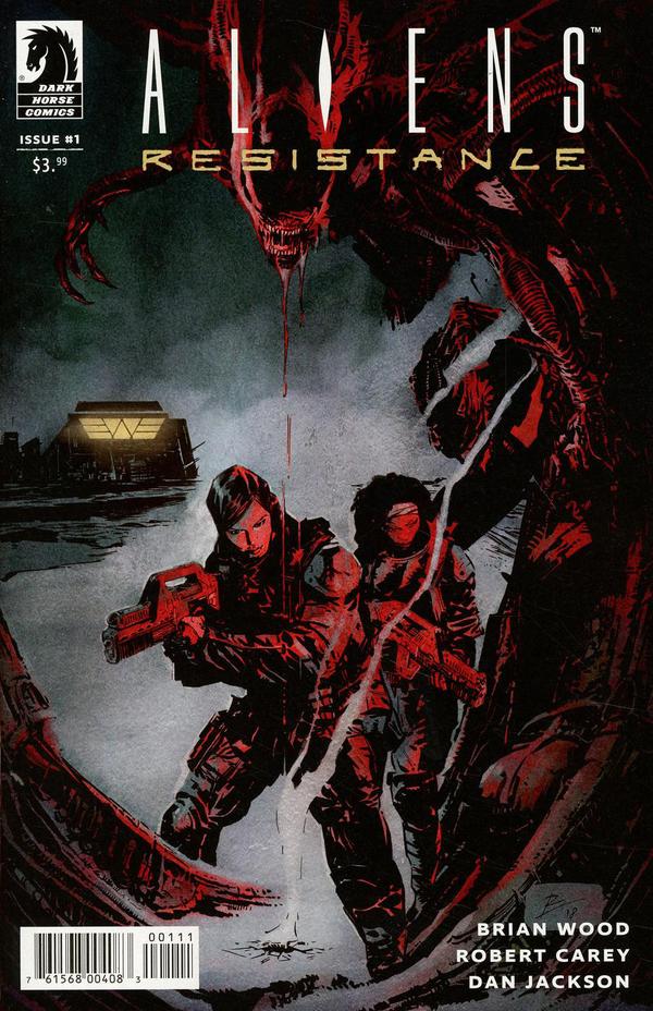 Aliens: Resistance #1 cover