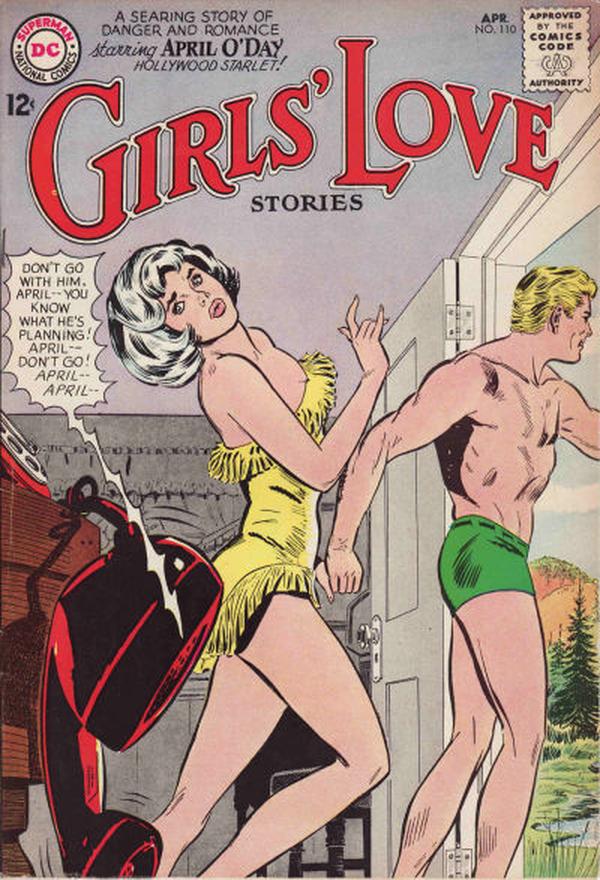 Girls' Love Stories #110 cover