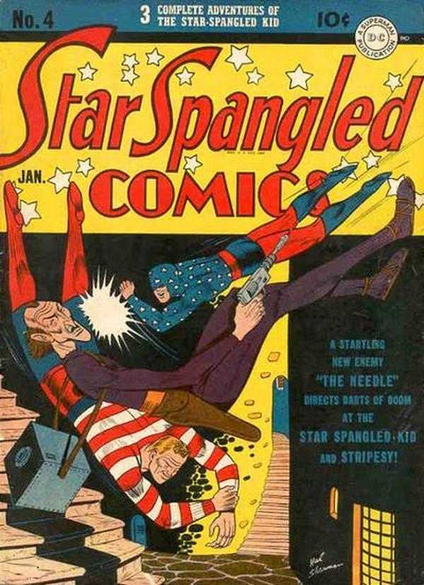 Star Spangled Comics #4 cover