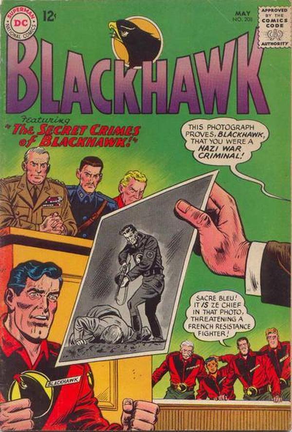 Blackhawk #208 cover