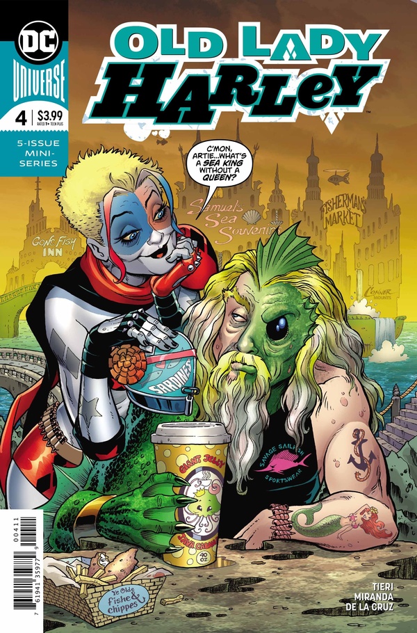 Old Lady Harley #4 cover