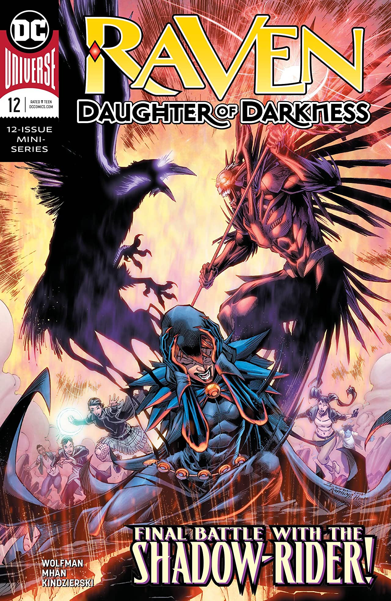 Raven: Daughter of Darkness #12 cover