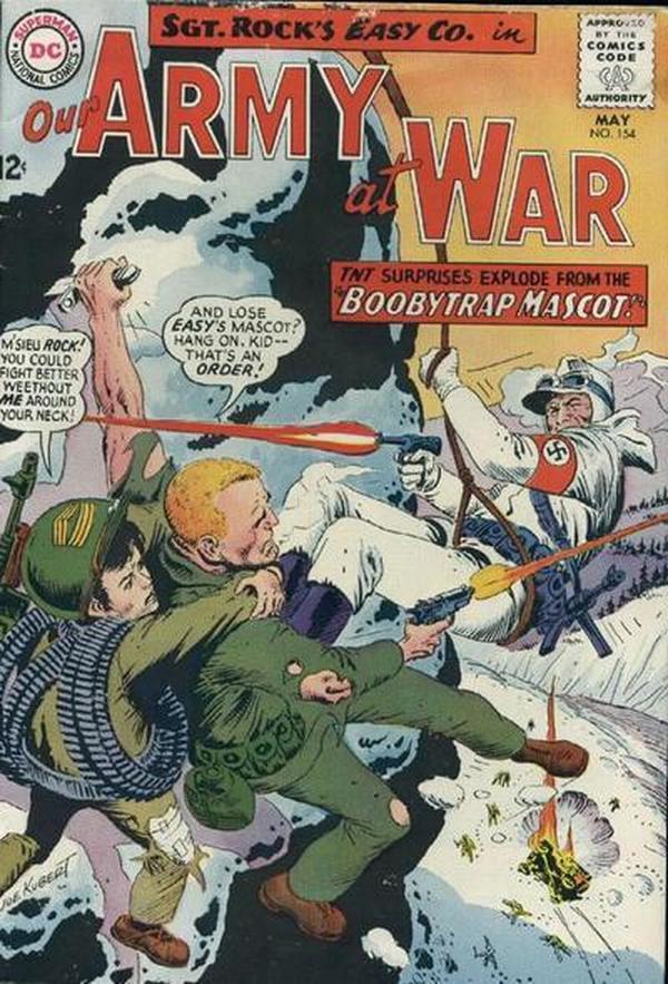 Our Army at War #154 cover